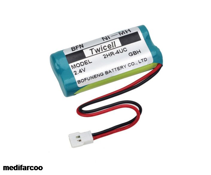 Air Shields-Vickers 2HR-4UC Jaundice Meter Battery 2.4V 850mAh for JM103 with Excellent Quality in Prompt Supply