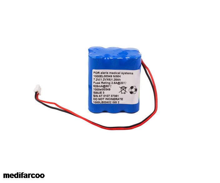 Alaris 1000EL00349 Syringe Pump battery 7.2V 2000mAh with Excellent Quality in Prompt Supply