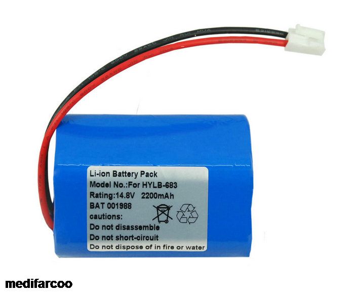 Biocare HYLB-683 ECG Battery 14.8V 2600mAh with Excellent Quality in Prompt Supply