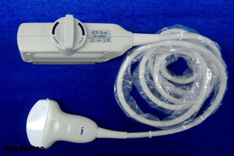 Compatible New Ultrasonix C7-3/50 Convex Array Ultrasound Probe for SONIXOP