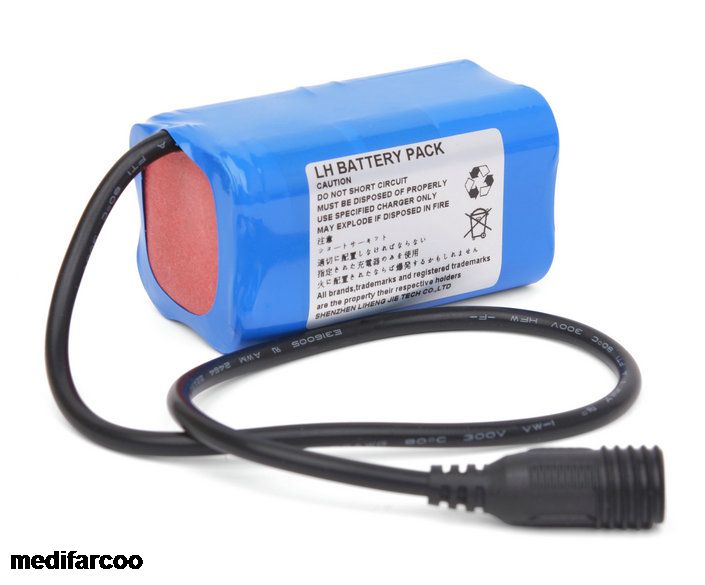 Headlights battery 7.4V 1000mAh with Excellent Quality in Prompt Supply