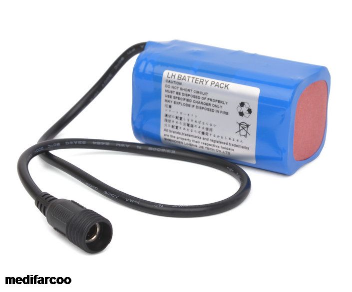 Headlights battery 7.4V 1000mAh with Excellent Quality in Prompt Supply