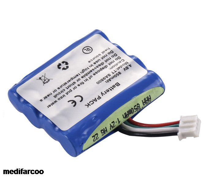 Canada TT SA9800 Physiological apparatus Battery 4.8V 850mAh with Excellent Quality in Prompt Supply