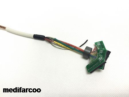 Compatible New Fukuda Denshi FUT-CS602-5AJ Convex Ultrasound Transducer Probe for UF-4100 with PCB Connector