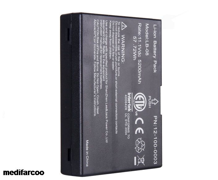 Biolight LB-08(12-100-0003) Battery for A5, A6, A8 main battery,Q3,Q4,Q5,Q7,V6 with Excellent Quality in Prompt Supply